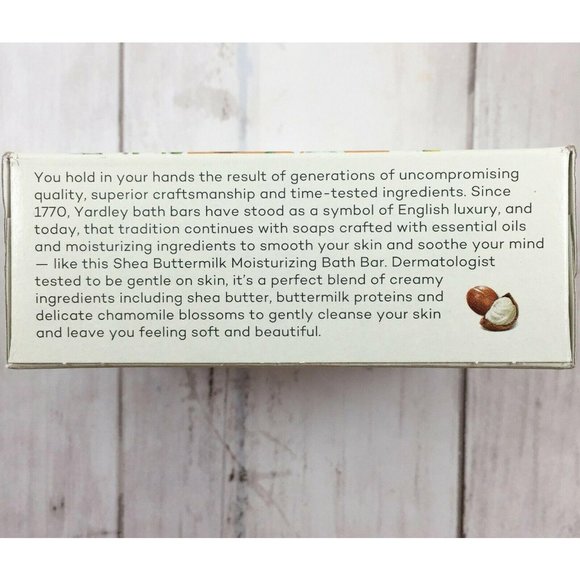 Yardley Bath 4 Bars Yardley Soap Shea Buttermilk Sensitive Skin Poshmark